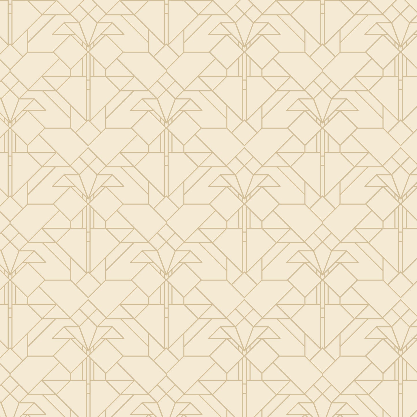 FLW Tone on Tone - Coonley Tulip - Earth