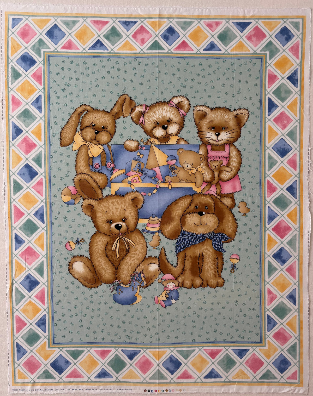 Restash #0130 - Panel - Vintage Classic Friends