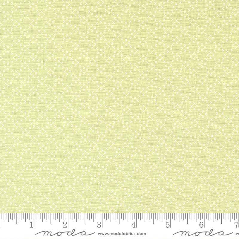 Green Cross Stitch - Moda