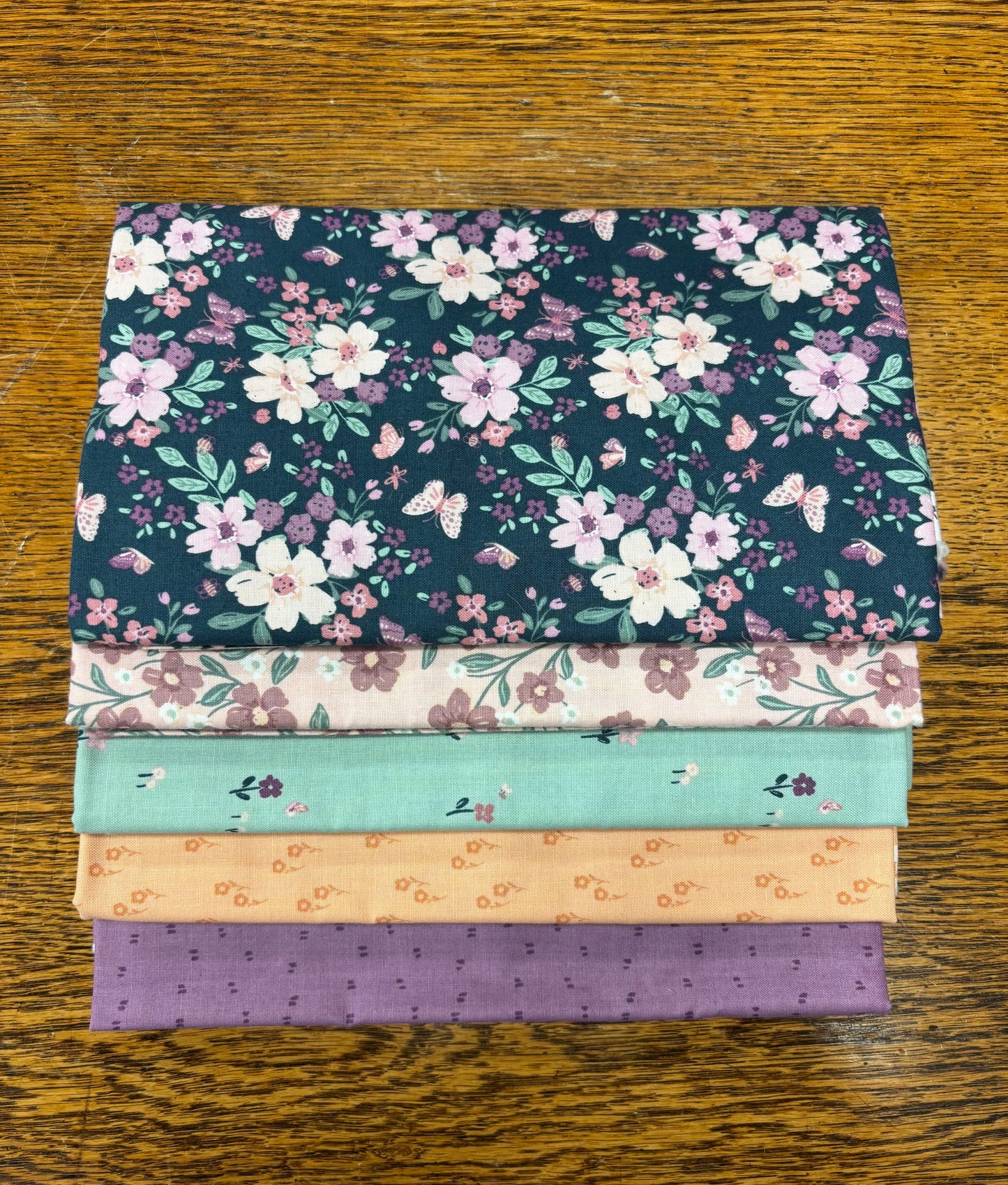 5 Yard Quilt Bundle - Buds & Butterflies by Riley Blake