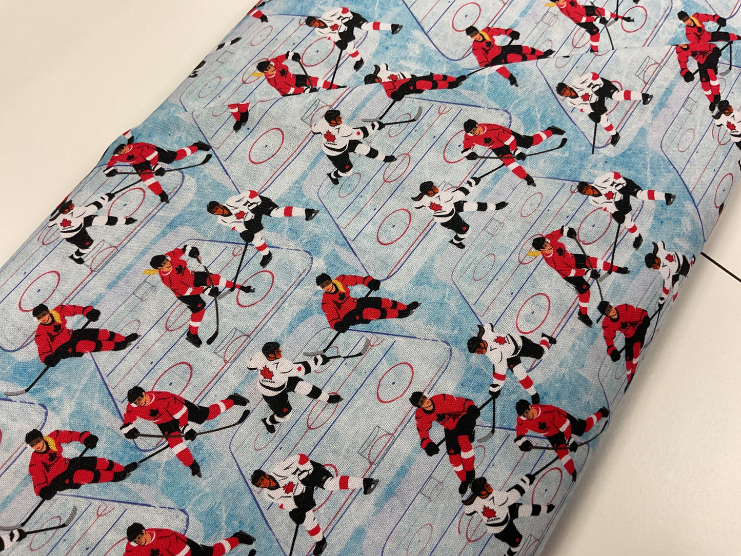 Canada's Game 2 - Hockey Players - Blue