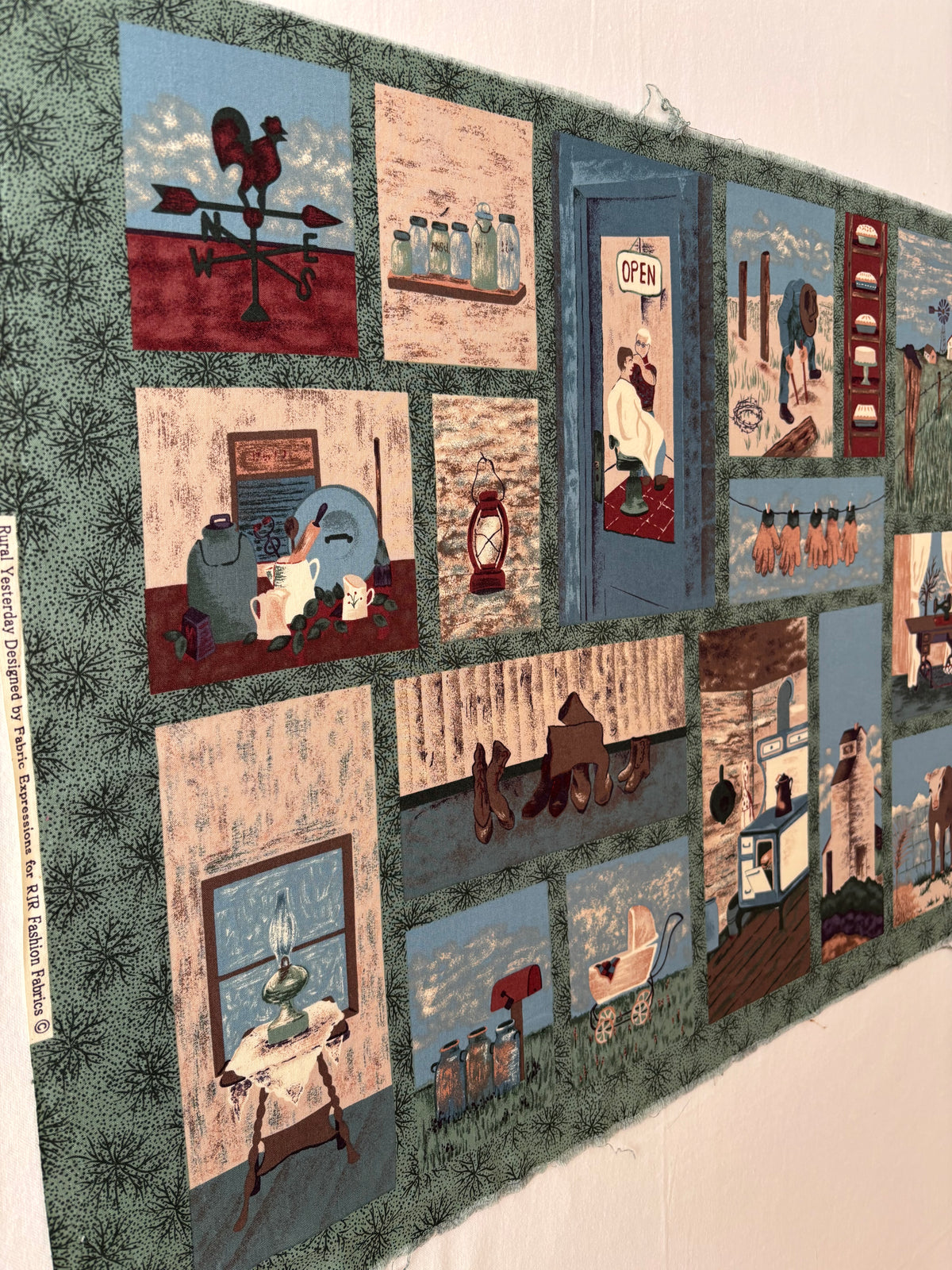 Restash #0129 - Panel - Vintage Rural Yesterday