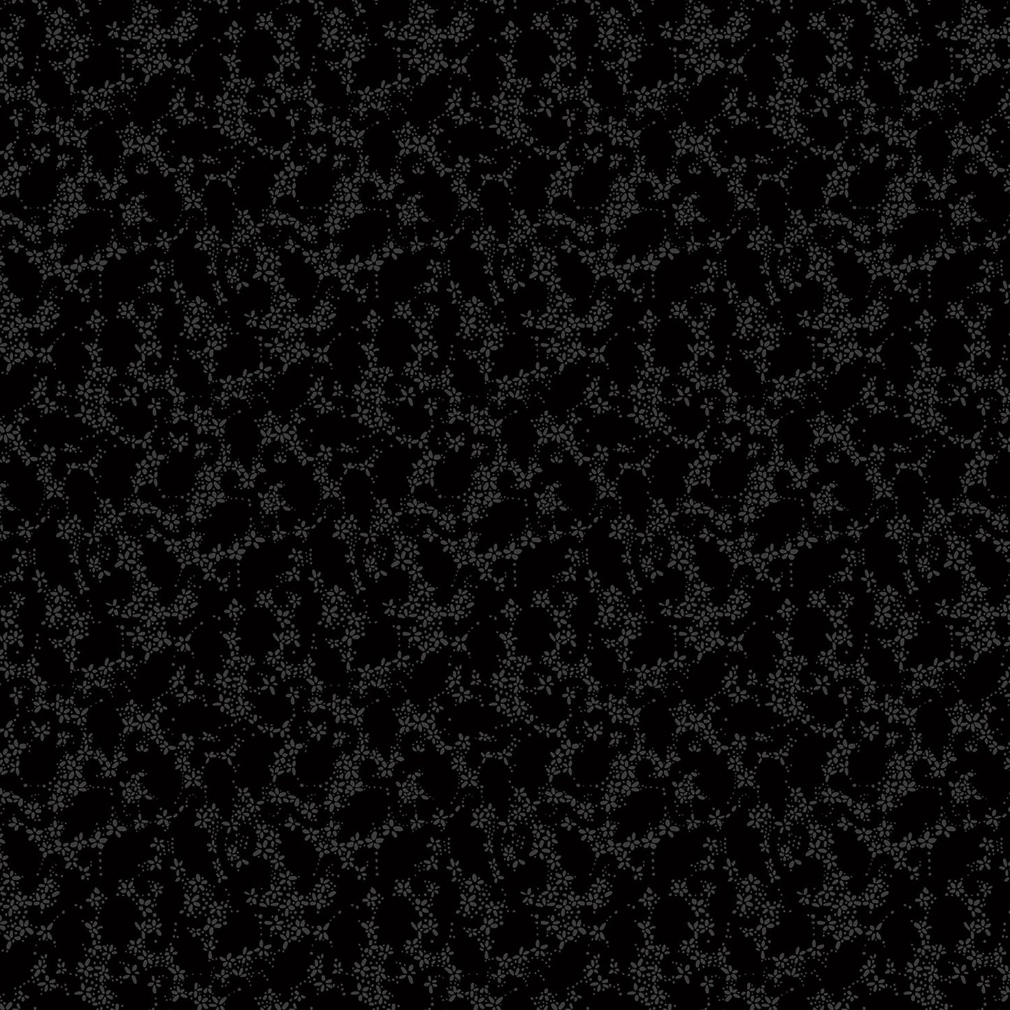 Monochrome - Dream Daisies - Black on Black