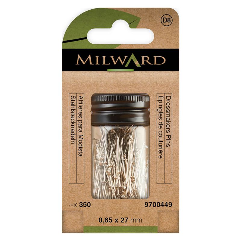 Dressmakers Pins - 0.65 x 27 mm