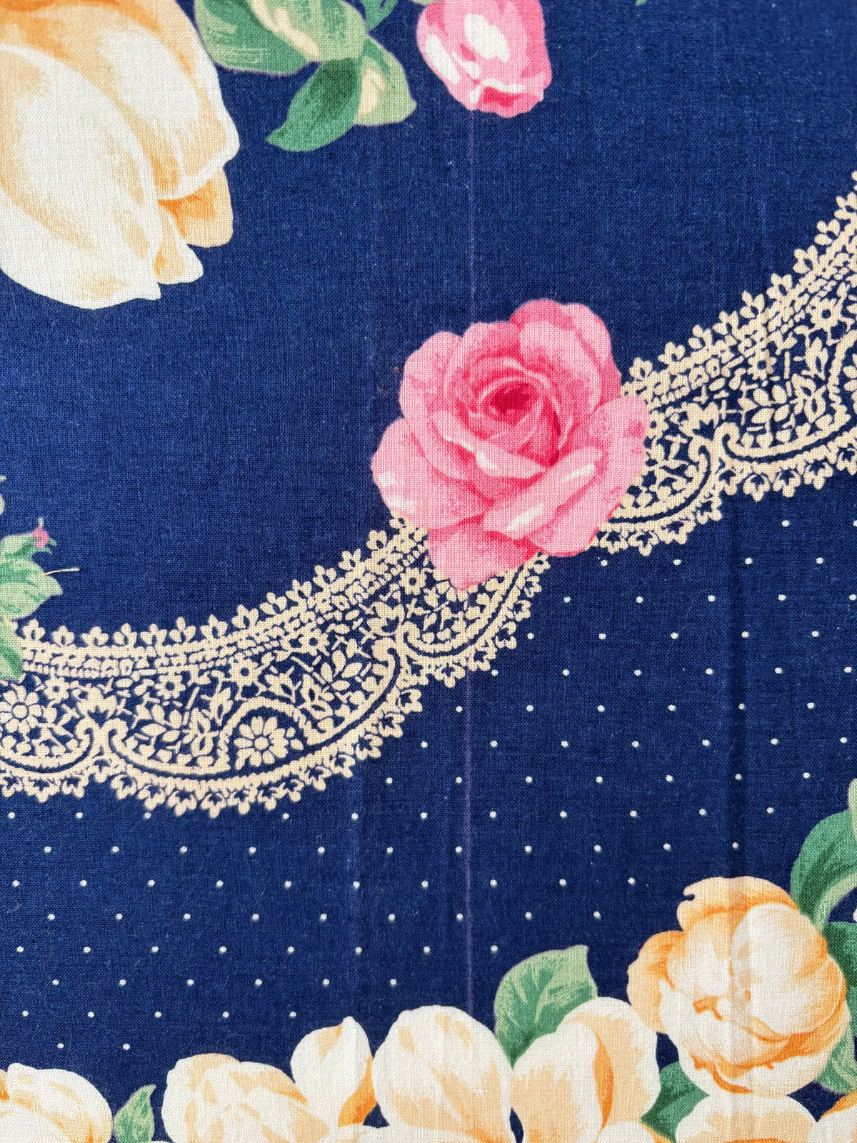 Restash #0132 - Panel - Vintage Magnolia Panel Wall Hanging