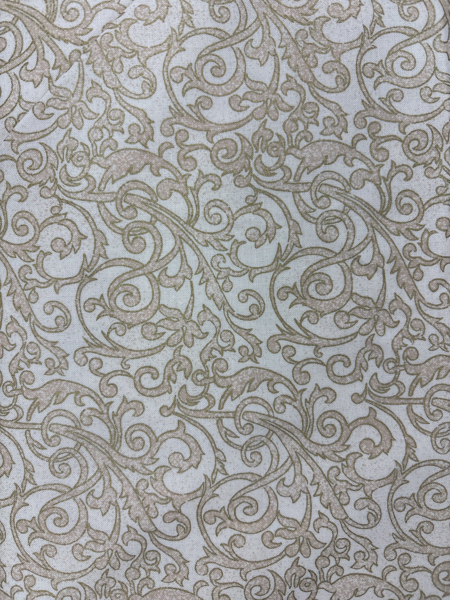 Antique Lace Vine - Tan with Gold