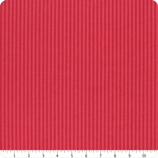 Riley Blake 1/8 Inch Stripes - Red