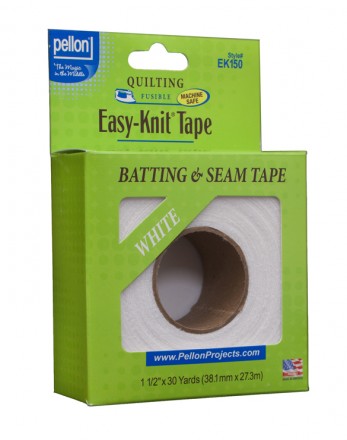 Easy-Knit Tape - Stabilizing Seam Tape by Pellon - 1 1/2" x 30 yards
