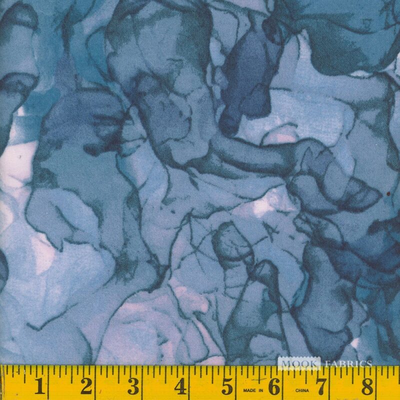 Wideback 108" - Flannel - Smoke - Dresden Teal