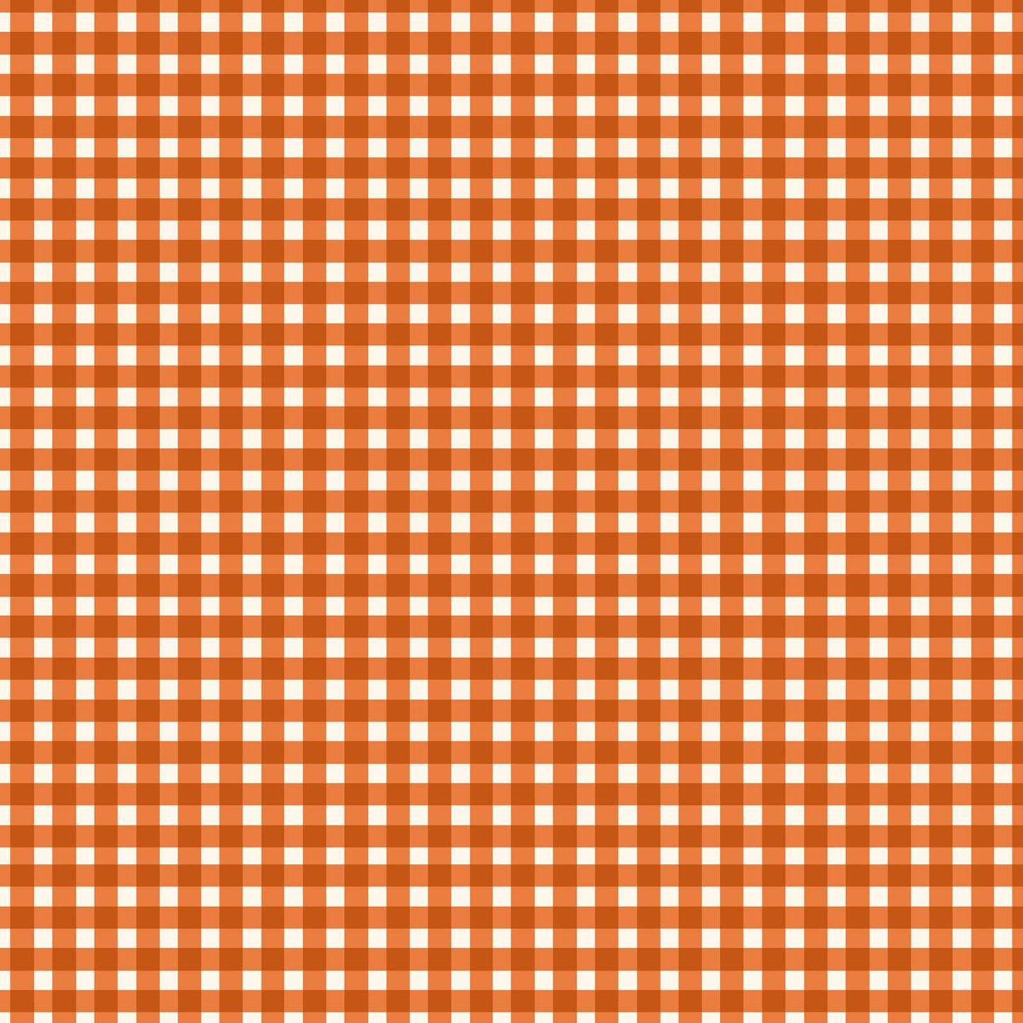 Magnifique basique - Carreaux classiques - Orange