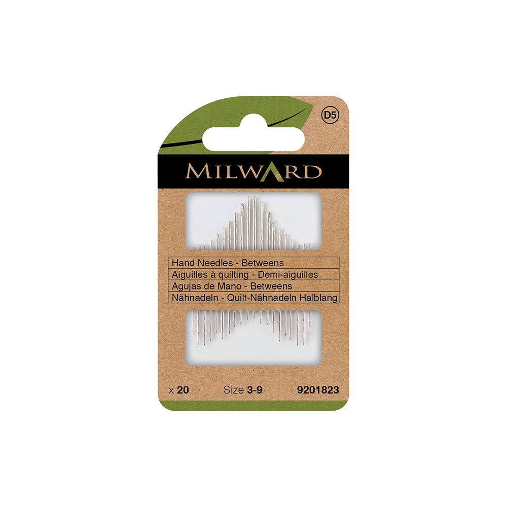 Hand Needles - Betweens - 20 Pack