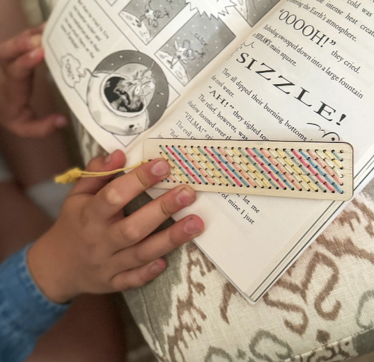 Make Your Own Stiched Tassel Bookmark - Cotton Twist