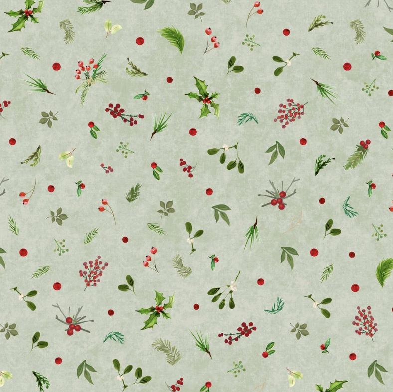 Winter Wreaths - Tiny Greenery - Green