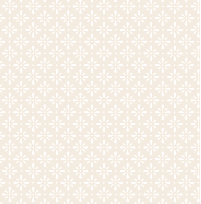 Essential Tones - Floral Diamond - Ivory