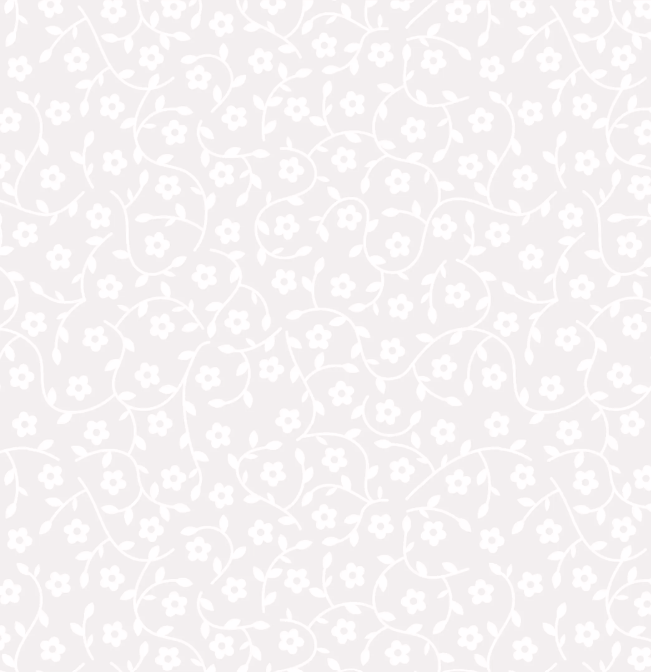 Essential Tones - Floral Vine - White