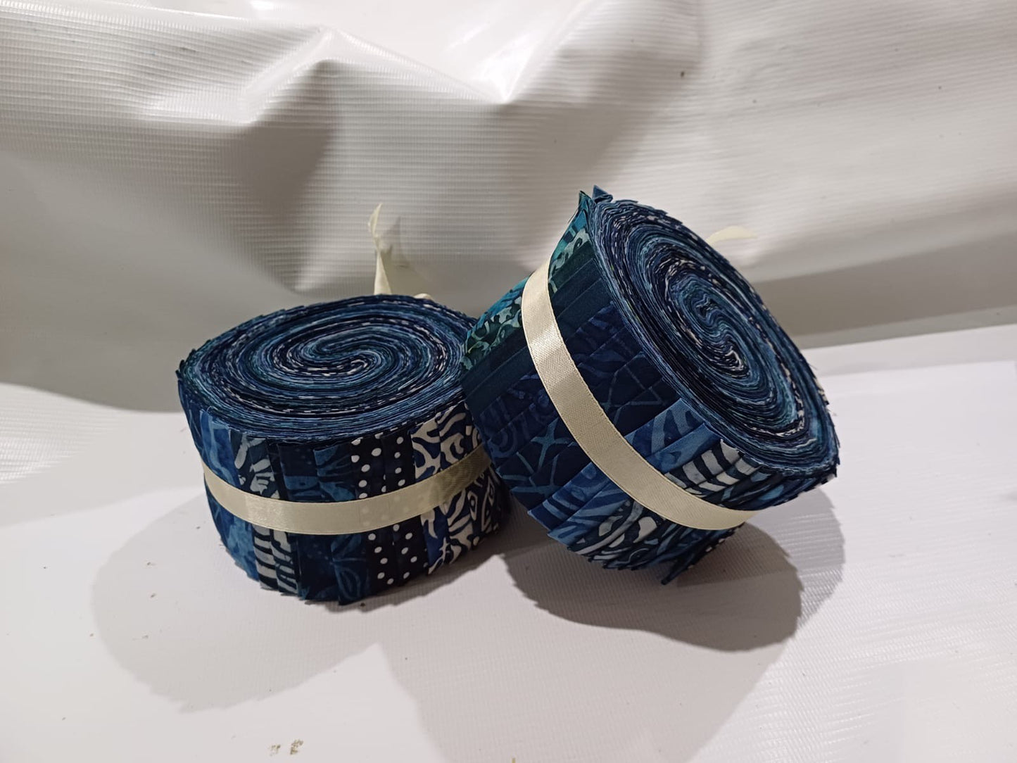 Bali Batiks - Jelly Roll - Midnight Tide