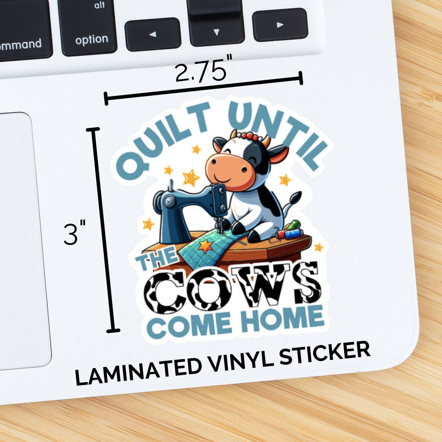 Quilt Until The Cows Come Home - Side