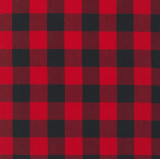 Carolina Gingham 1” - Scarlet