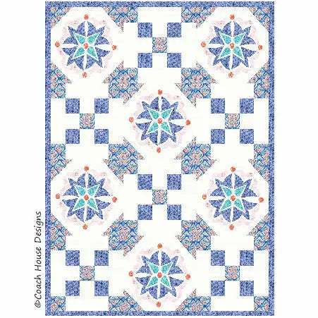 Mandalas Quilt Pattern by Coach House Designs