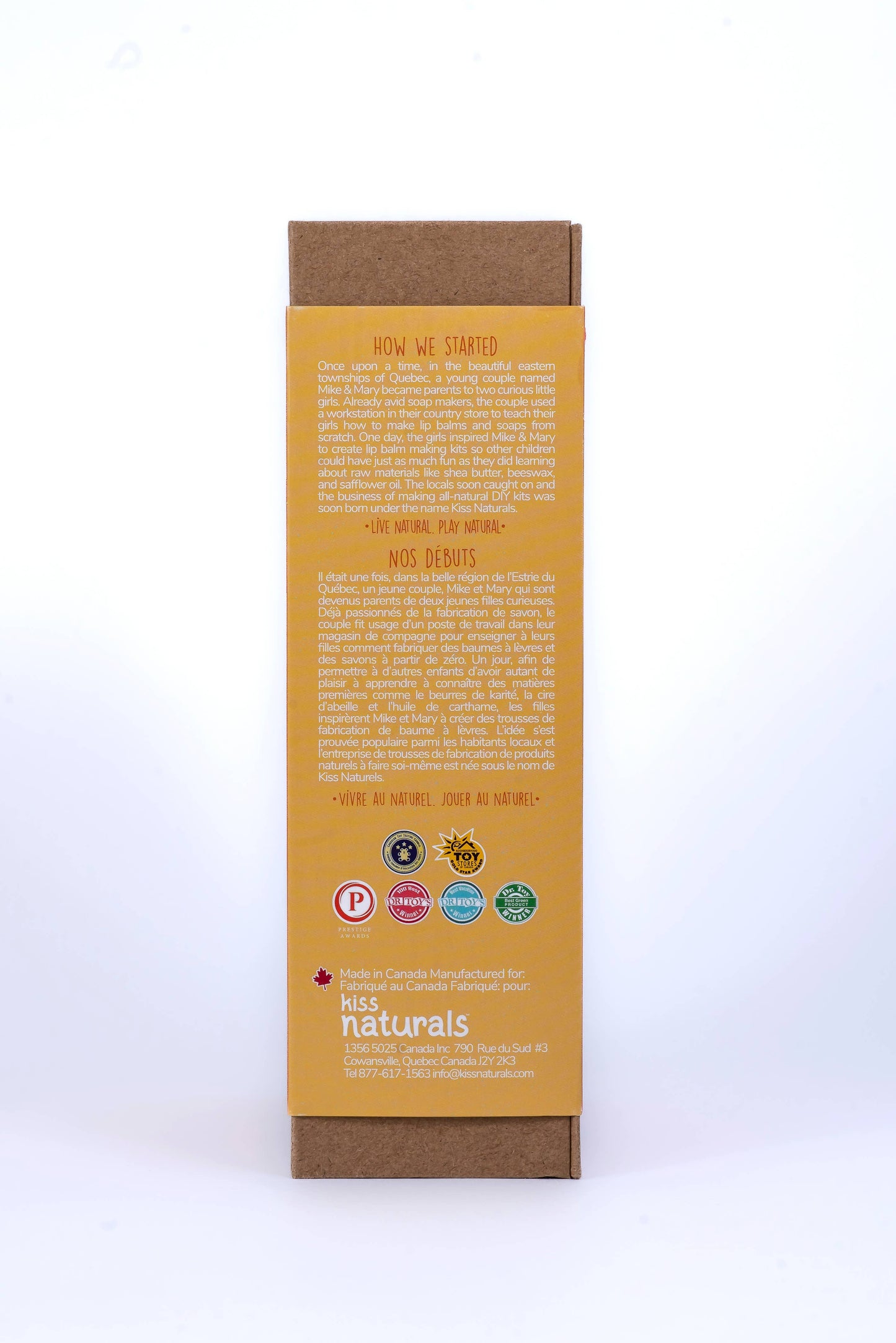 Kiss Naturals DIY Lava Lip Gloss Kit (Kids)