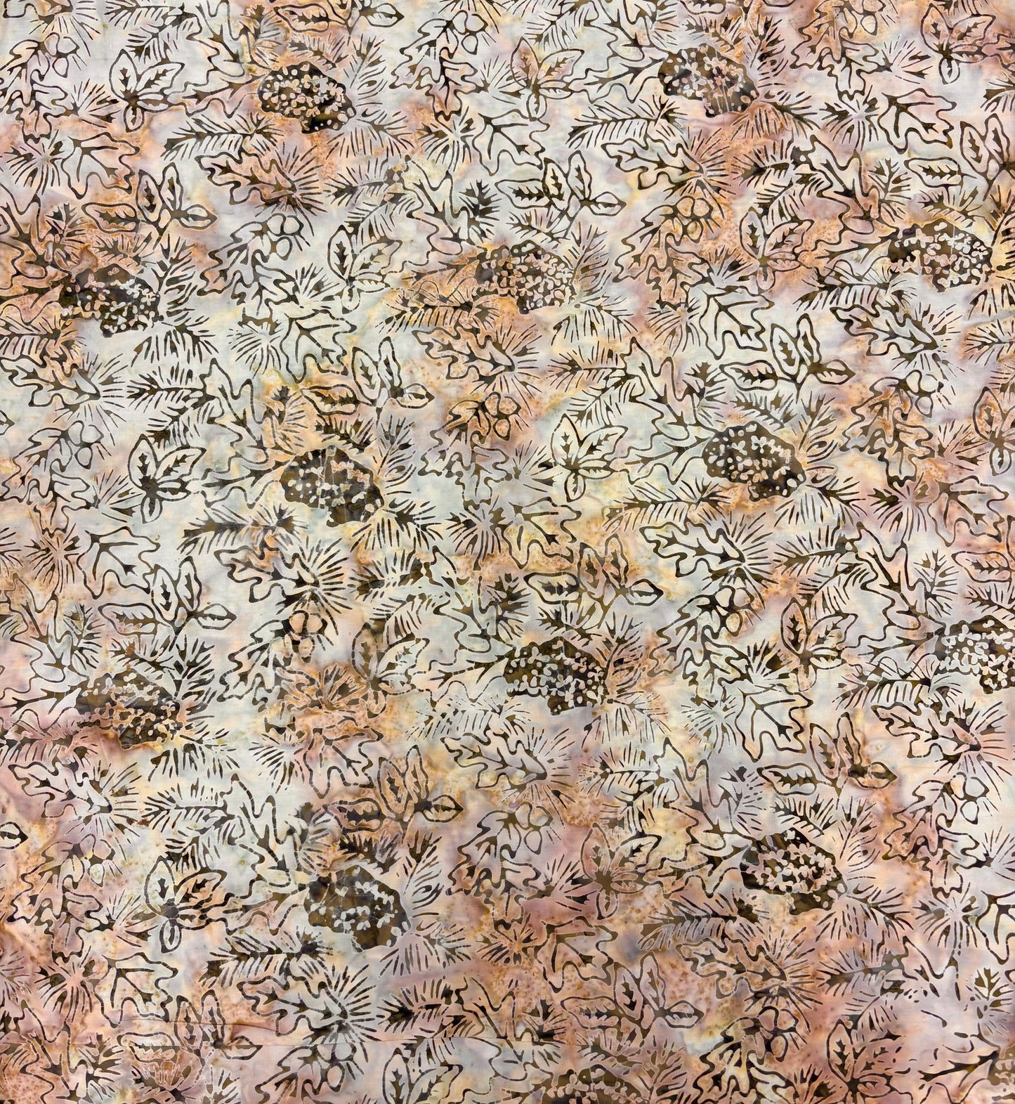 Woodland Whisper Batik - Leaves