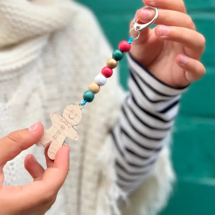 Make Your Own Gingerbread Key Ring - Cotton Twist