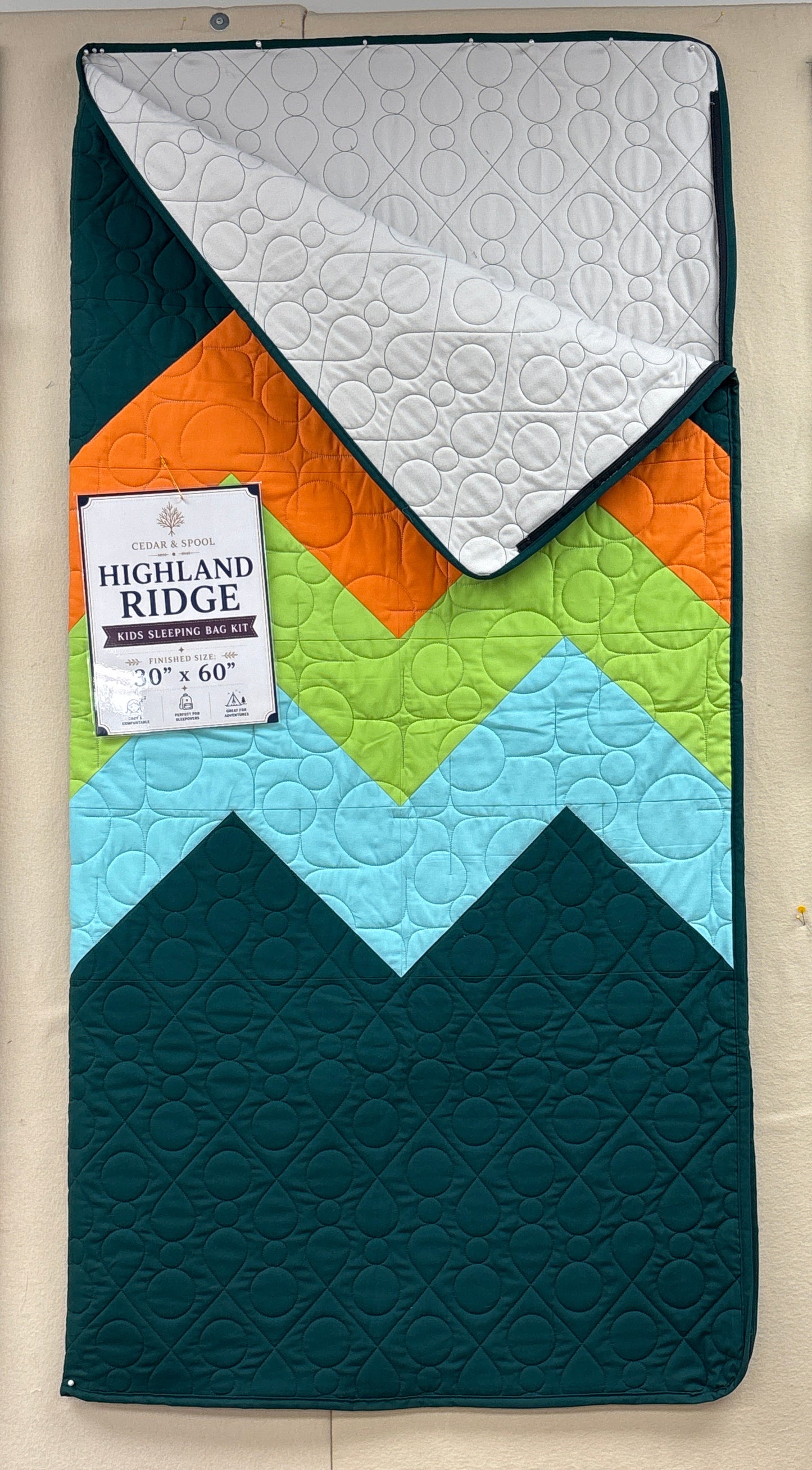Highland Ridge Sleeping Bag Kit - Kona Solids