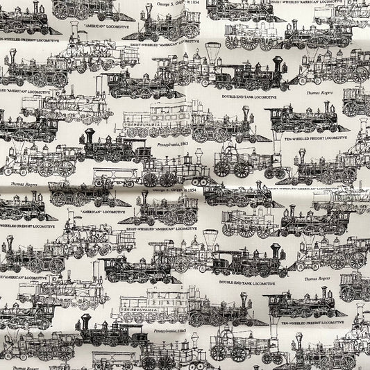 Tracks Through Time - Trains on Cream