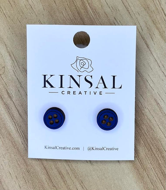 Kinsal Creative Earrings - Buttons