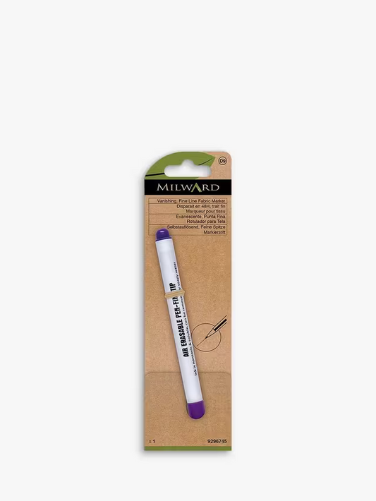 Vanishing Ink Fabric Marker - Fine Line - Purple