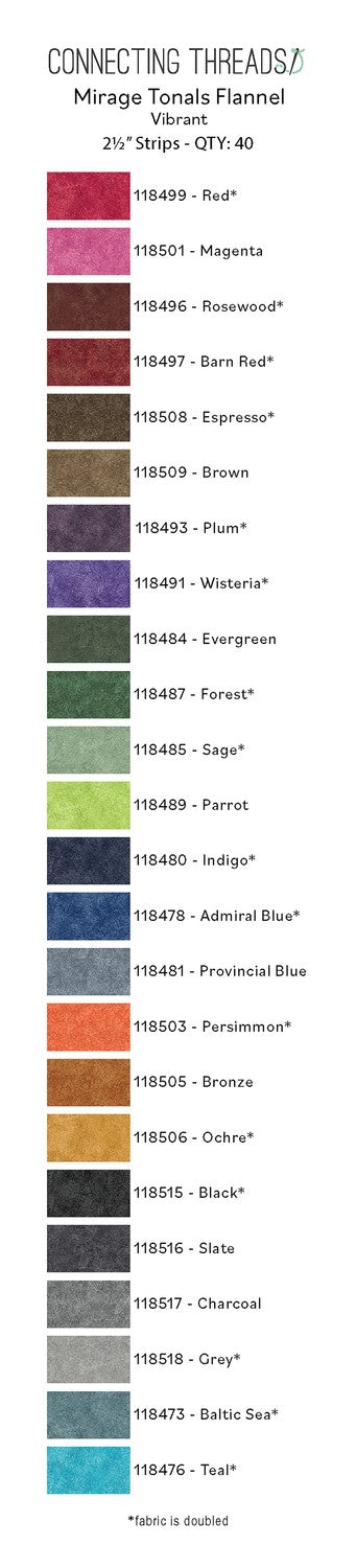 Mirage Tonal Jelly Roll - Vibrant