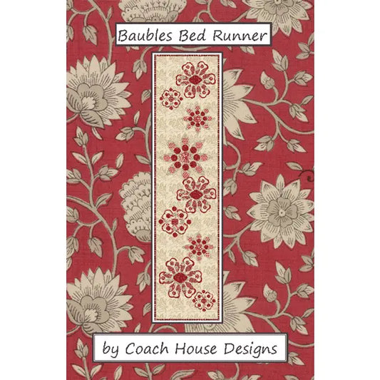 Baubles Bed Runner Pattern by Coach House Designs