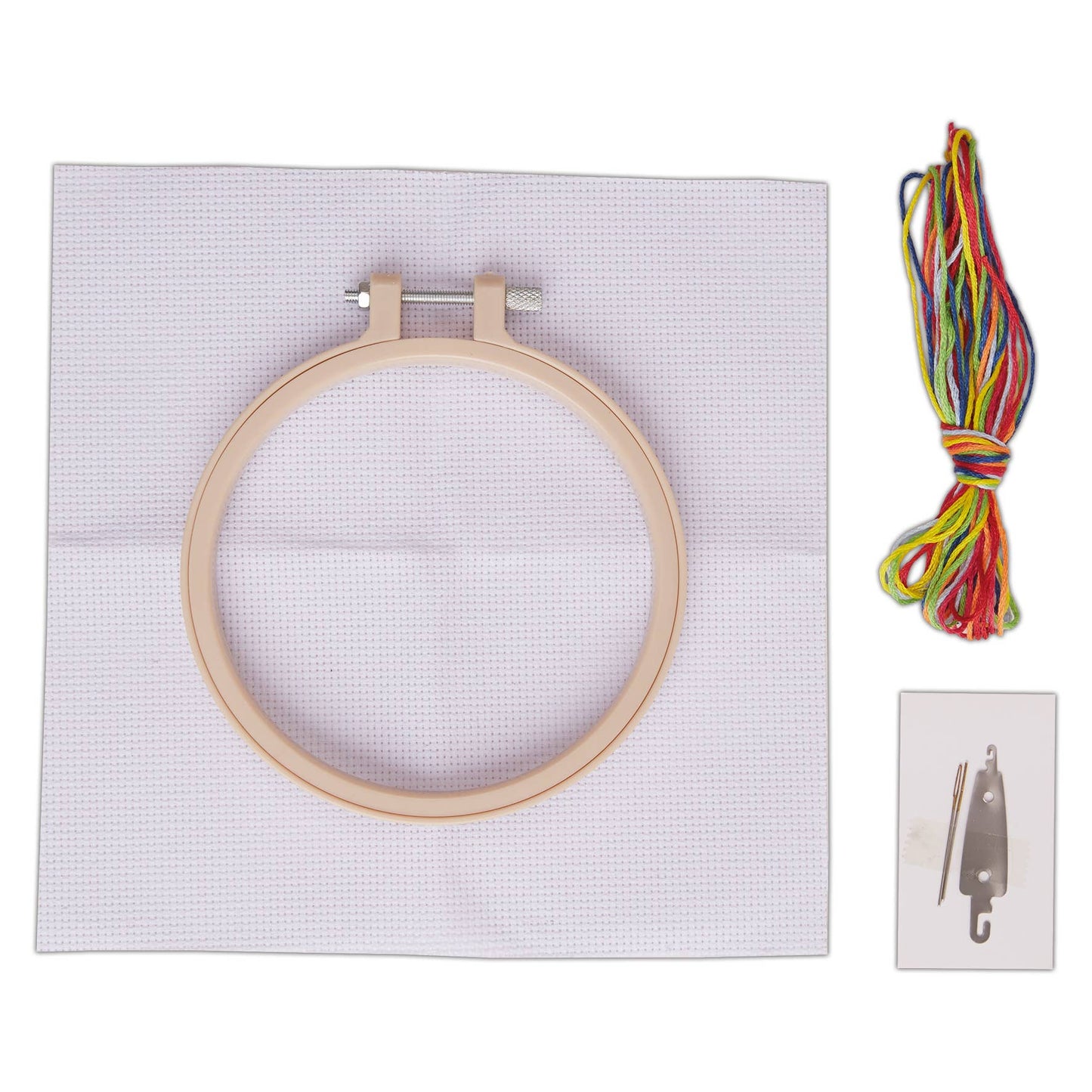 Simply Make Cross Stitch Kit - Boho Rainbow