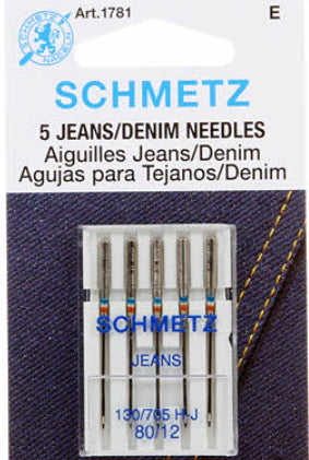 Schmetz Jeans/Denim Needles 80/12