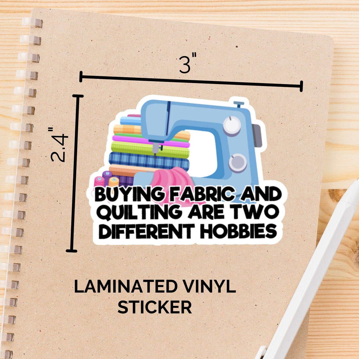 Buying Fabric & Quilting Are Two Different Hobbies - Machine