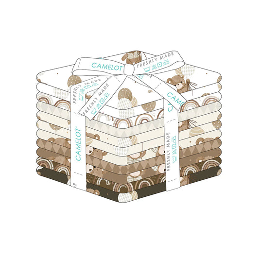 Teddy Bear Tales Fat Quarter Bundle - 11 Pieces