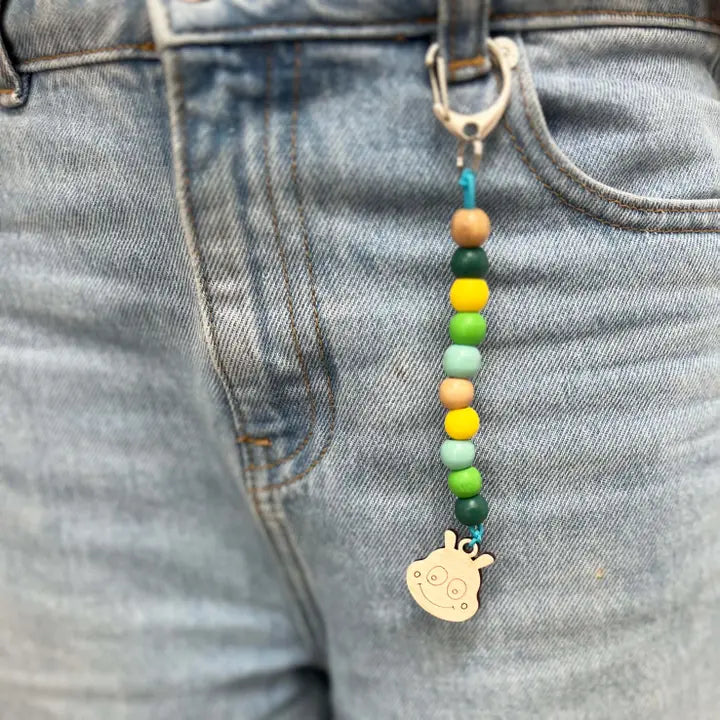 Make Your Own Caterpillar Keyring - Cotton Twist