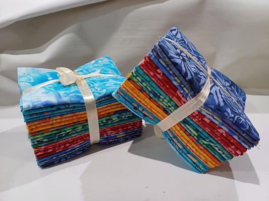 Bali Batiks - 20 FQ Bundle - Surf and Sky