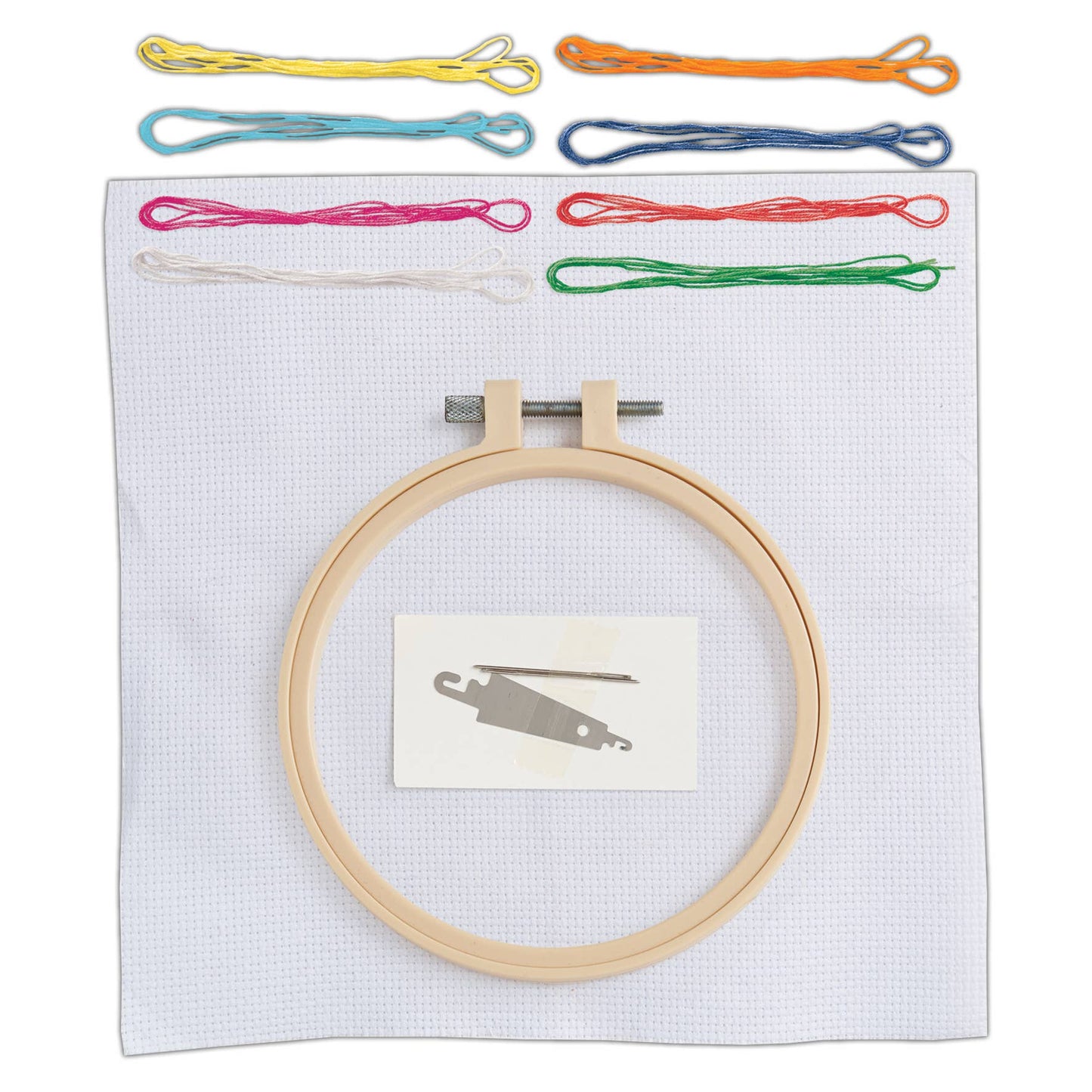 Simply Make Cross Stitch Kit - Boho Rainbow