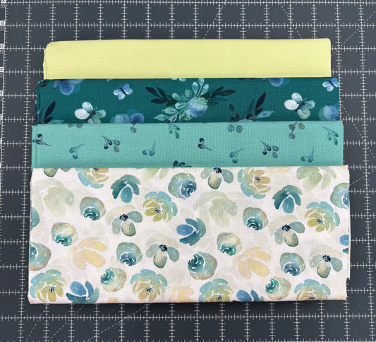 Compass Bloom Quilt Kit - Enchanted Florals