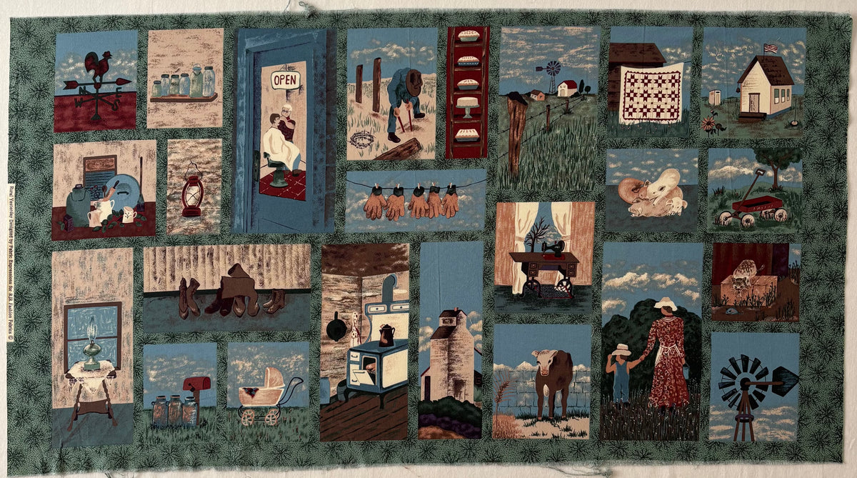 Restash #0129 - Panel - Vintage Rural Yesterday