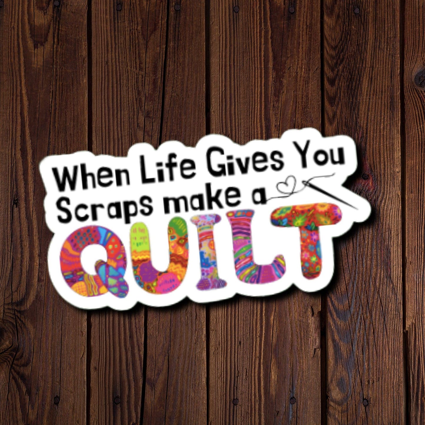When Life Gives You Scraps, Make A Quilt