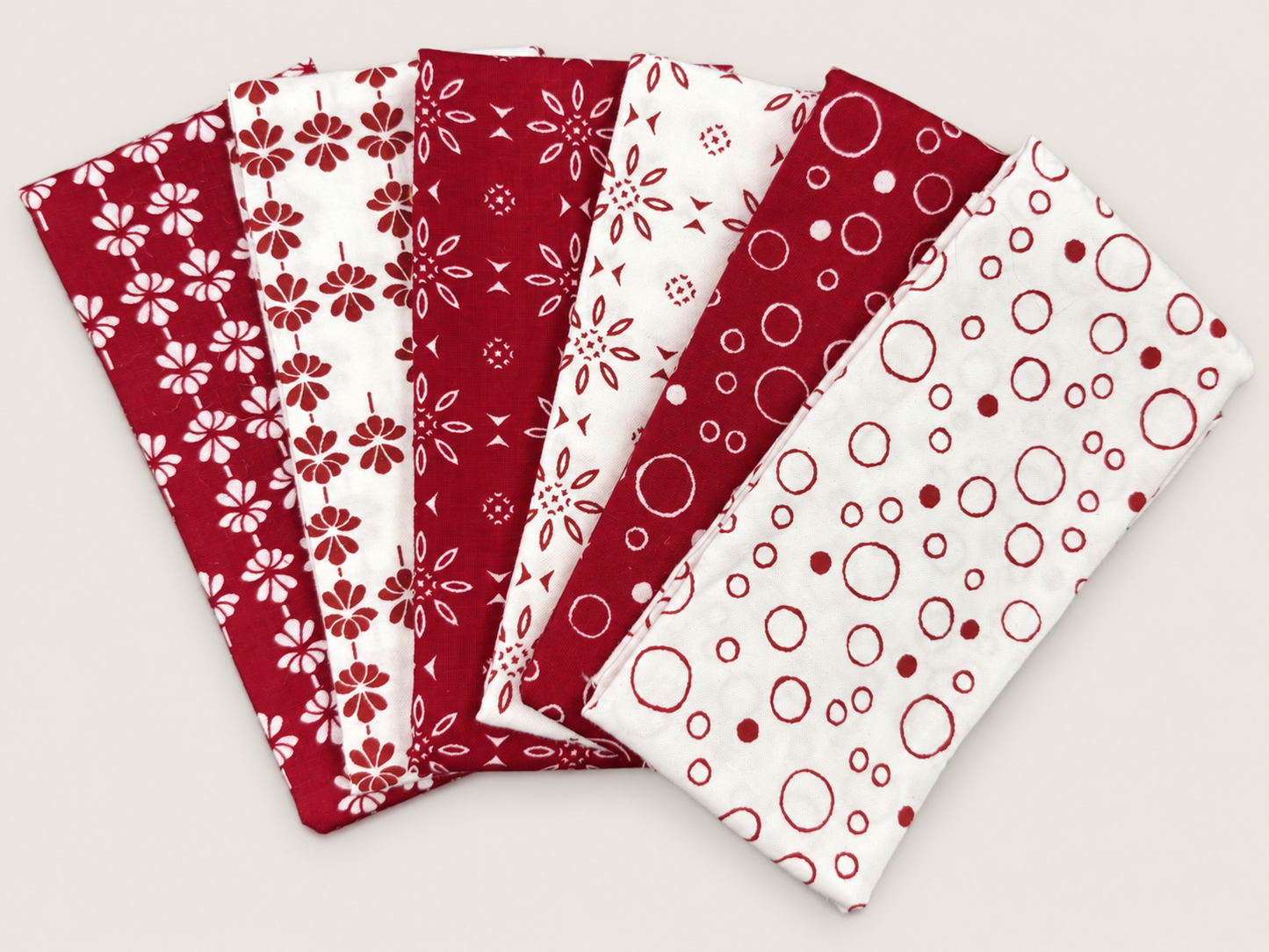 Restash #0038 - Fabric Bundle - 6 Fat Quarters