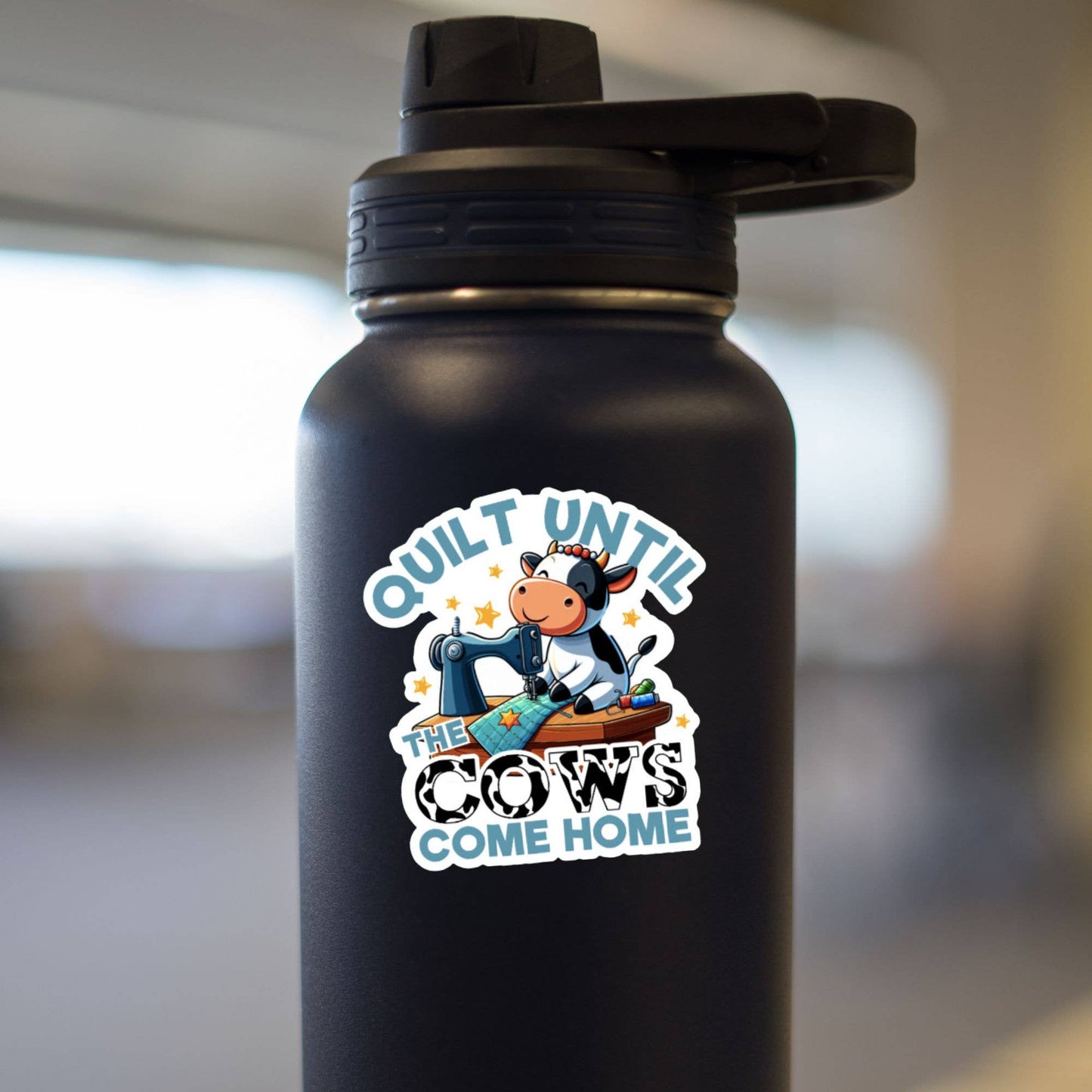 Quilt Until The Cows Come Home - Side