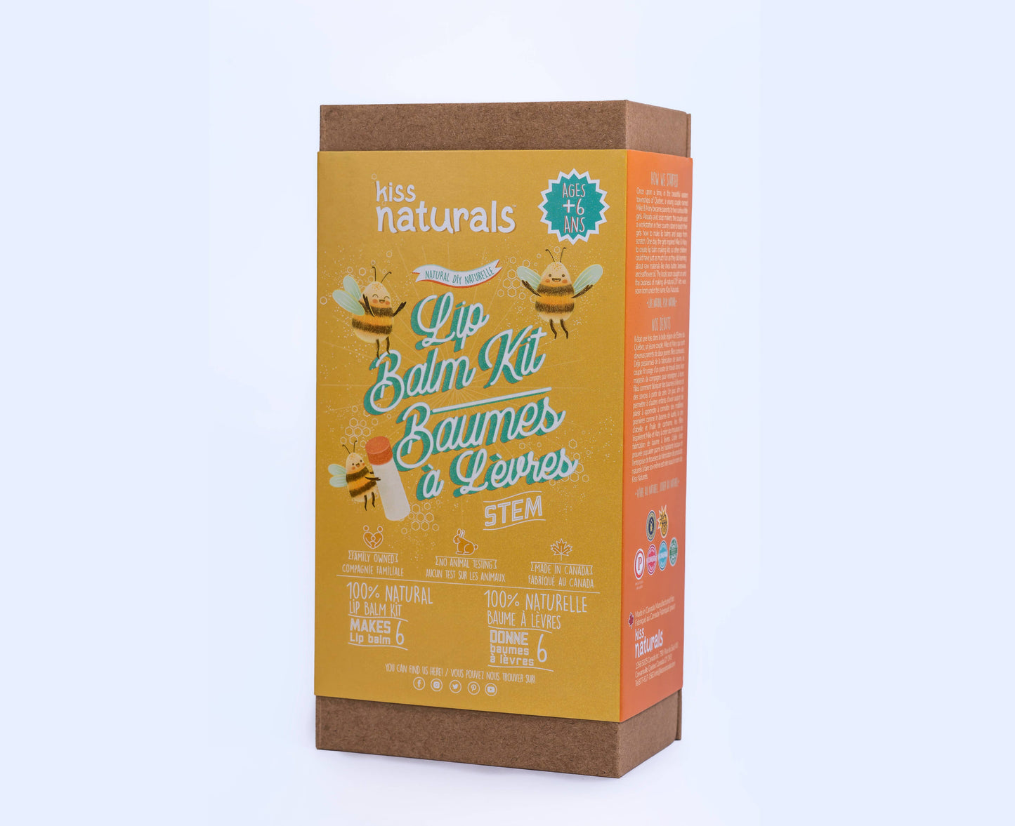 Kiss Naturals DIY Lip Balm Kit (Kids)