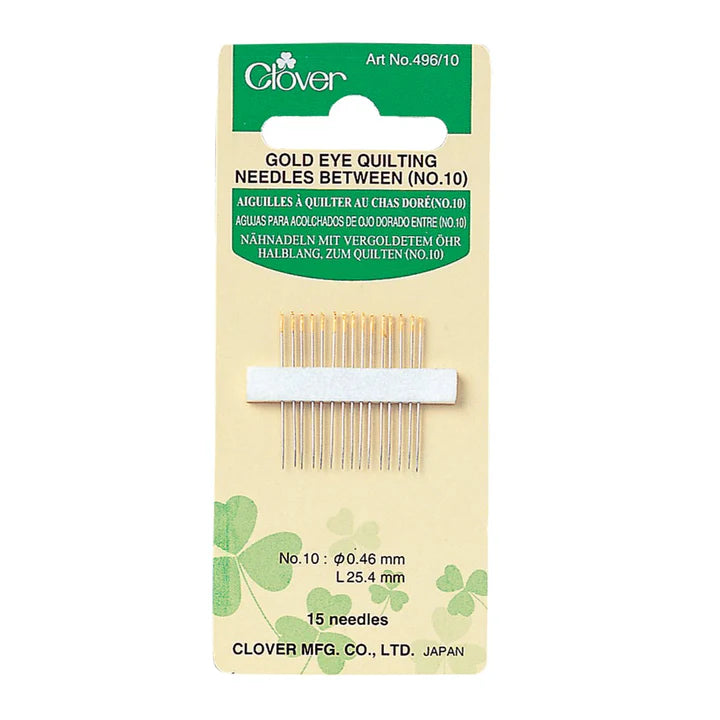 Clover Quilting Needles - N0. 10