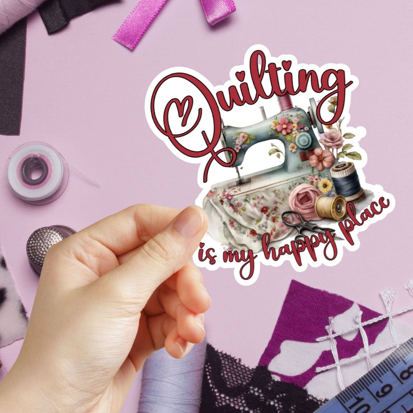 Quilting Is My Happy Place