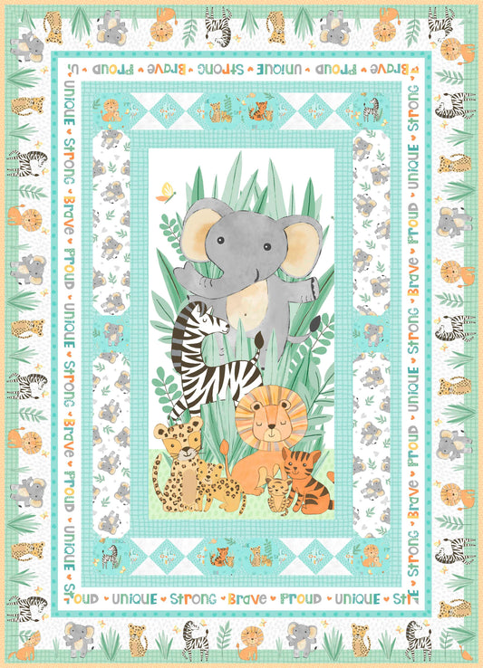 Safari Snuggles Quilt Kit