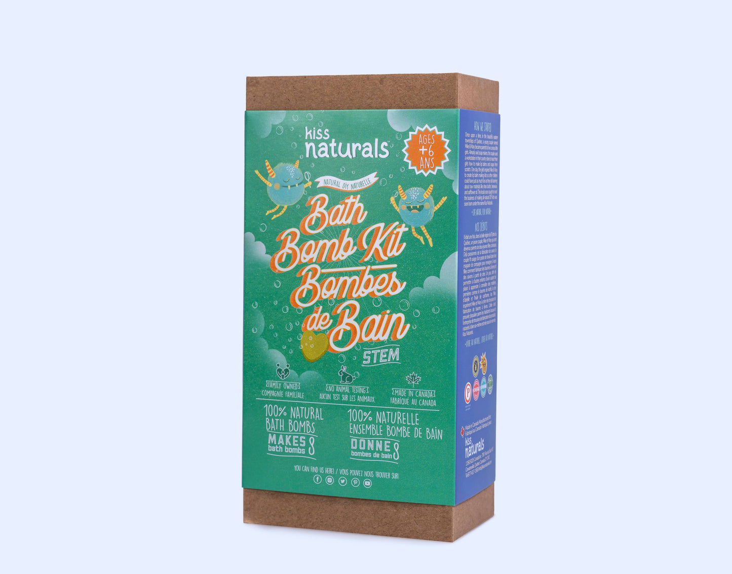 Kiss Naturals DIY Bath Bomb Kit (Kids)