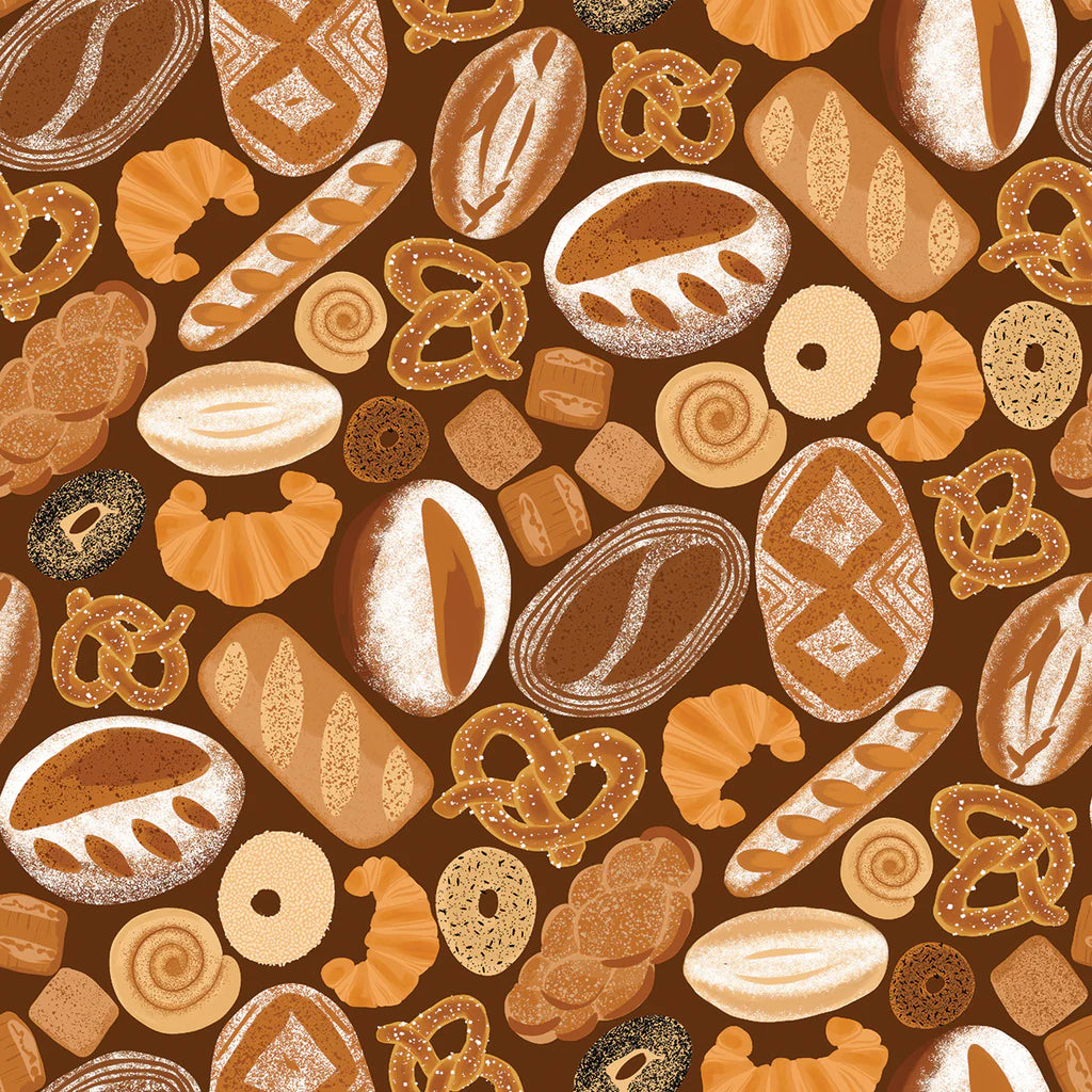 I Love Carbs - Baked With Love - Dark Brown